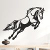 cuadr de caballo saltando 60 x 45 cm