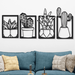 Cactus y Suculentas (110 cm x 50 cm)