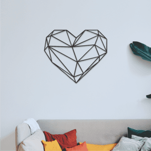 Corazón Nórdico (40cm x 35cm)