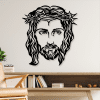 cuadro cara de cristo 55 x 60 cm