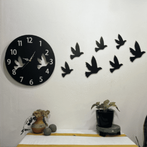 Cuadro reloj decorativo y funcional