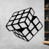 cuadro de cubo rubik 73 x 66 cm