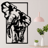 cuadro de elefante 53 x 75 cm