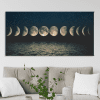 cuadro de fase lunar 70 x 35 cm
