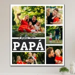 cuadro de fotos del dia del padre