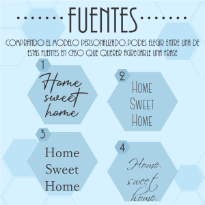 cuadros personalizados hexagonales