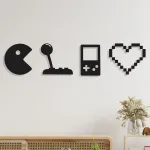 cuadros de iconos de gamer