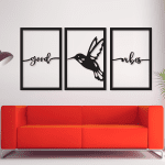 Good vibes colibri (120cm x 60cm)