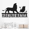 cuadro de hakuna matata 75 x 40 cm