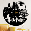 cuadro de harry potter mas reloj 60 x 60 cm