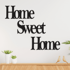 Home sweet home "A" (75cm x 60cm)