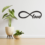Infinito love (77cm x 25cm)