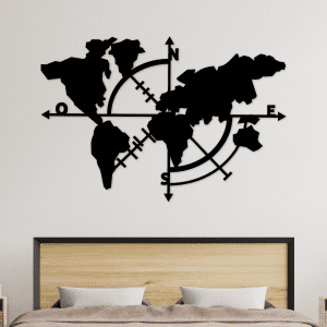Mapa Cardinal (75cm x 50cm)