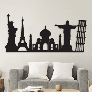 Maravillas del Mundo (75cm x35cm)