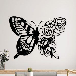 Mariposa Floral (72cm x 53cm)