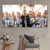 cuadro campeones del mundo 35 x 70 cm