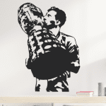 cuadro de messi copa america 40 x 56 cm