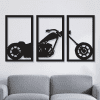 cuadro de moto chopper 120 x 60 cm