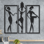 cuadros de africanas 85 x 75 cm