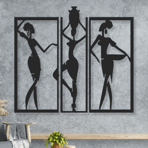 cuadros de africanas 85 x 75 cm