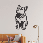 Perro sentado (40cm x 75cm)