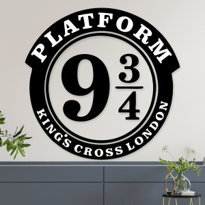 cuadro de plataforma harry potter 60 x 60 cm