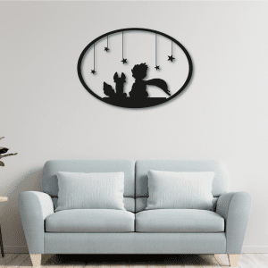 Principito y el zorro (70cm x 45cm)