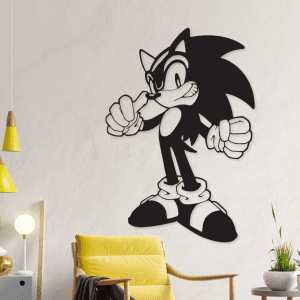 Sonic the Hedgehog (60cm x 41cm)