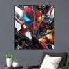 cuadro de hombre araña 35 x 40 cm