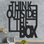 Think outside of the box (63cm x 75cm)