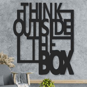 Think outside of the box (63cm x 75cm)