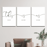 cuadro de this is us 120 x 60 cm