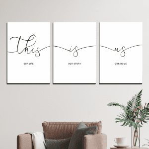 cuadro de this is us 120 x 60 cm