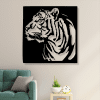 cuadro de tigre 60 x 58 cm
