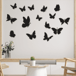 cuadros de mariposas volando 120 x 75 cm