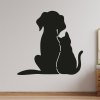 Cuadro perro y gato