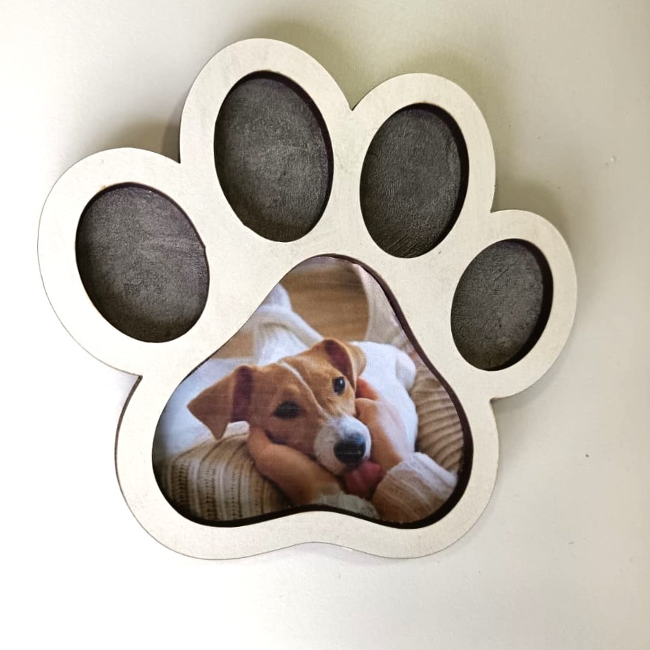 Huellita Personalizado- Blanco y Gris (2)