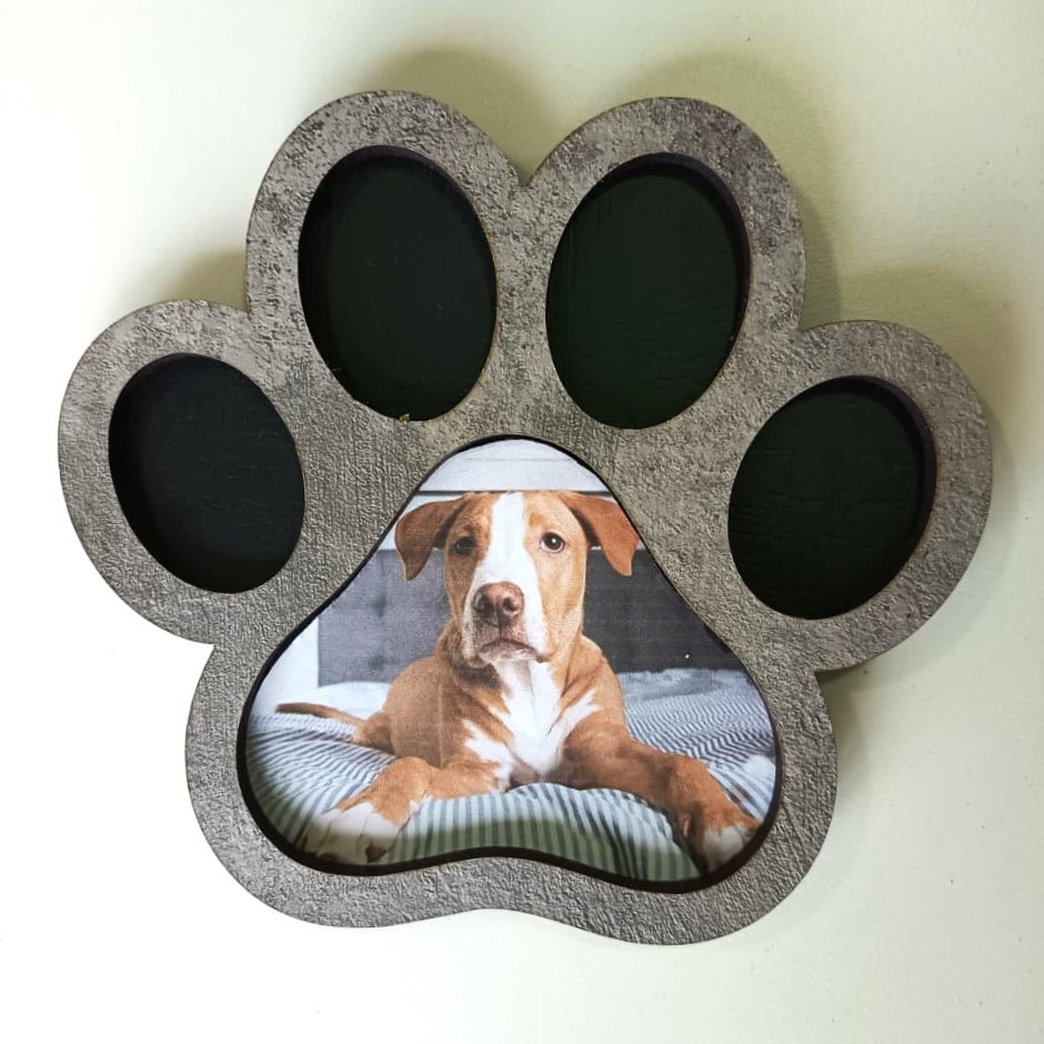 Huellita Personalizado- Gris y Negro (1)