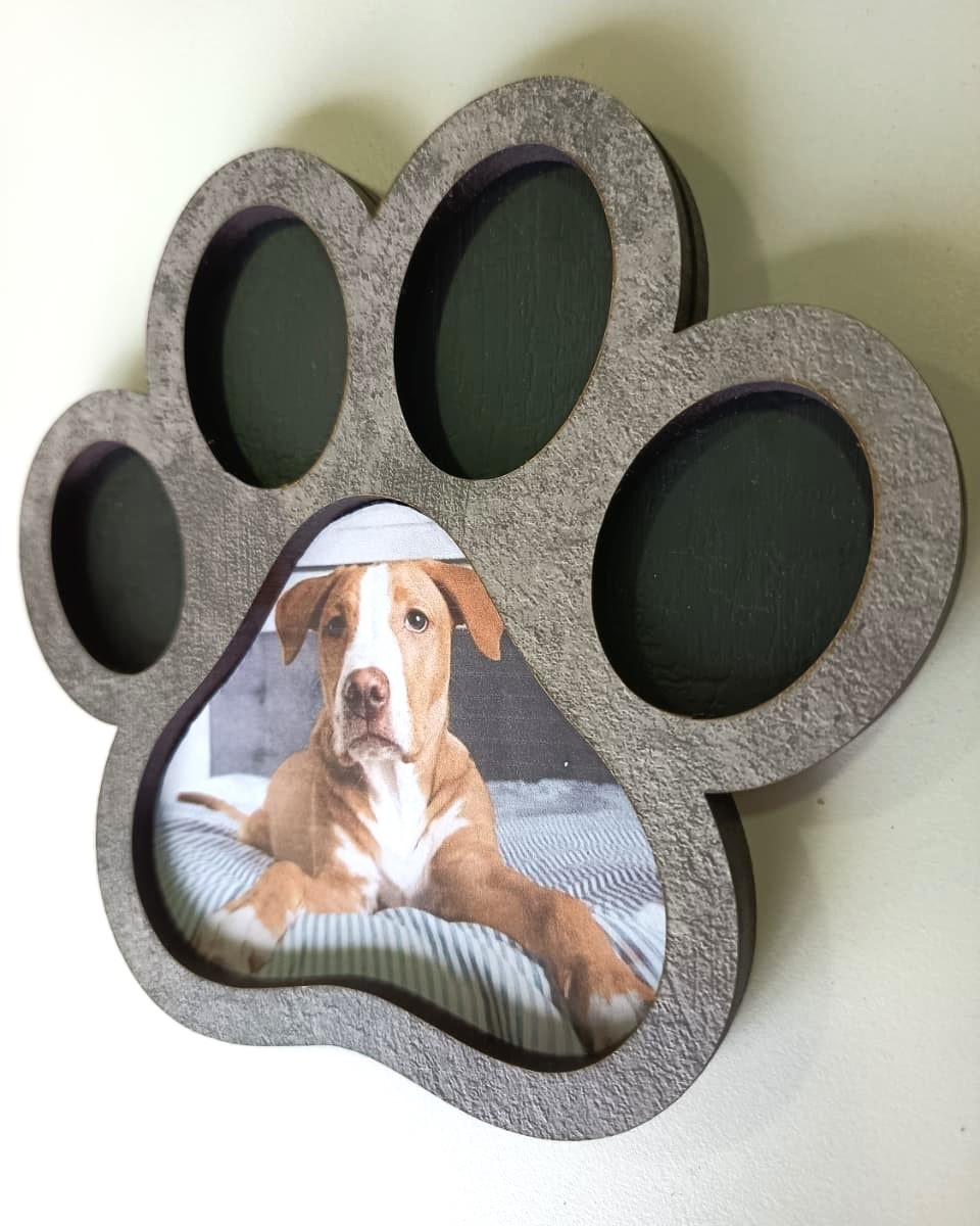 Huellita Personalizado- Gris y Negro (2)