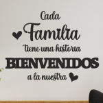 Frase familia para el hogar