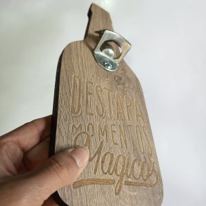 destapador de madera, dia del padre
